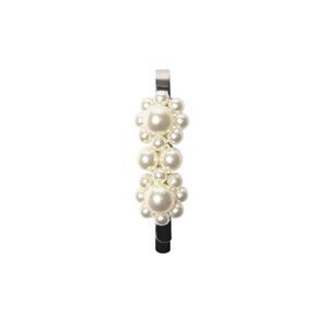 Simone Rocha Pearl Hair Clip Women brown | beige Hats